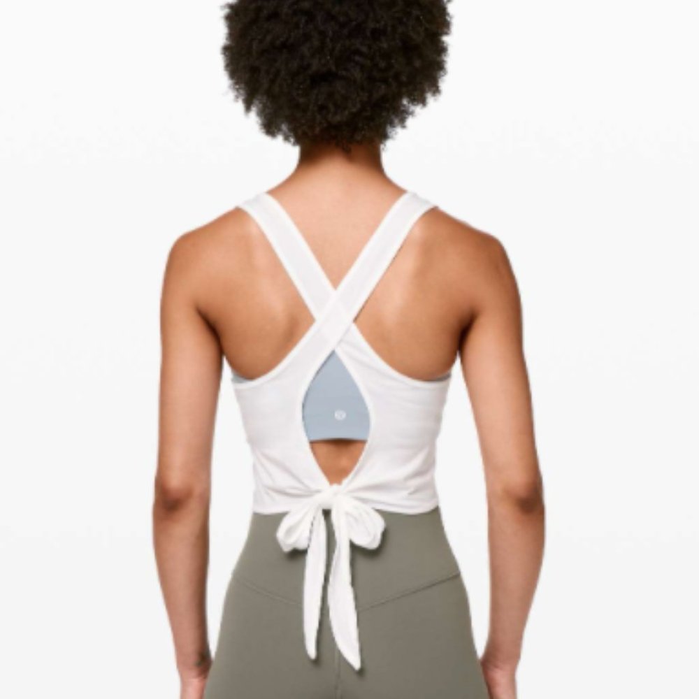 Lululemon Turn to Tie Tank White